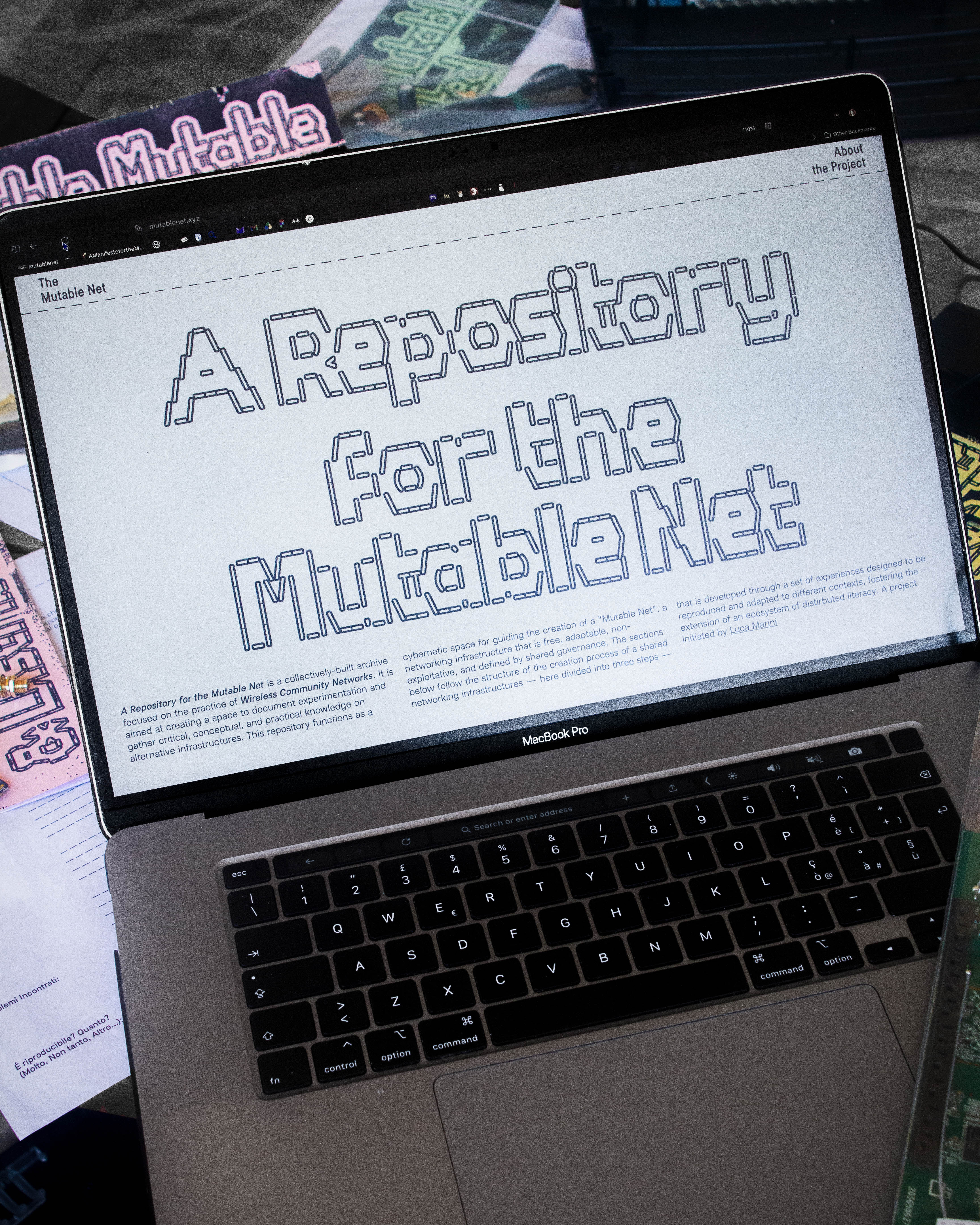 A Repository for the Mutable Net